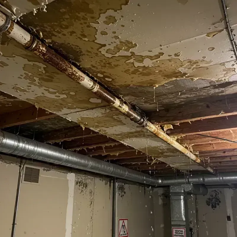 Ceiling Water Damage Repair in Bunker Hill, IL